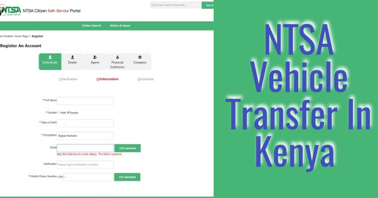 How To Apply For Vehicle Transfer Of Ownership On TIMS Portal By NTSA 